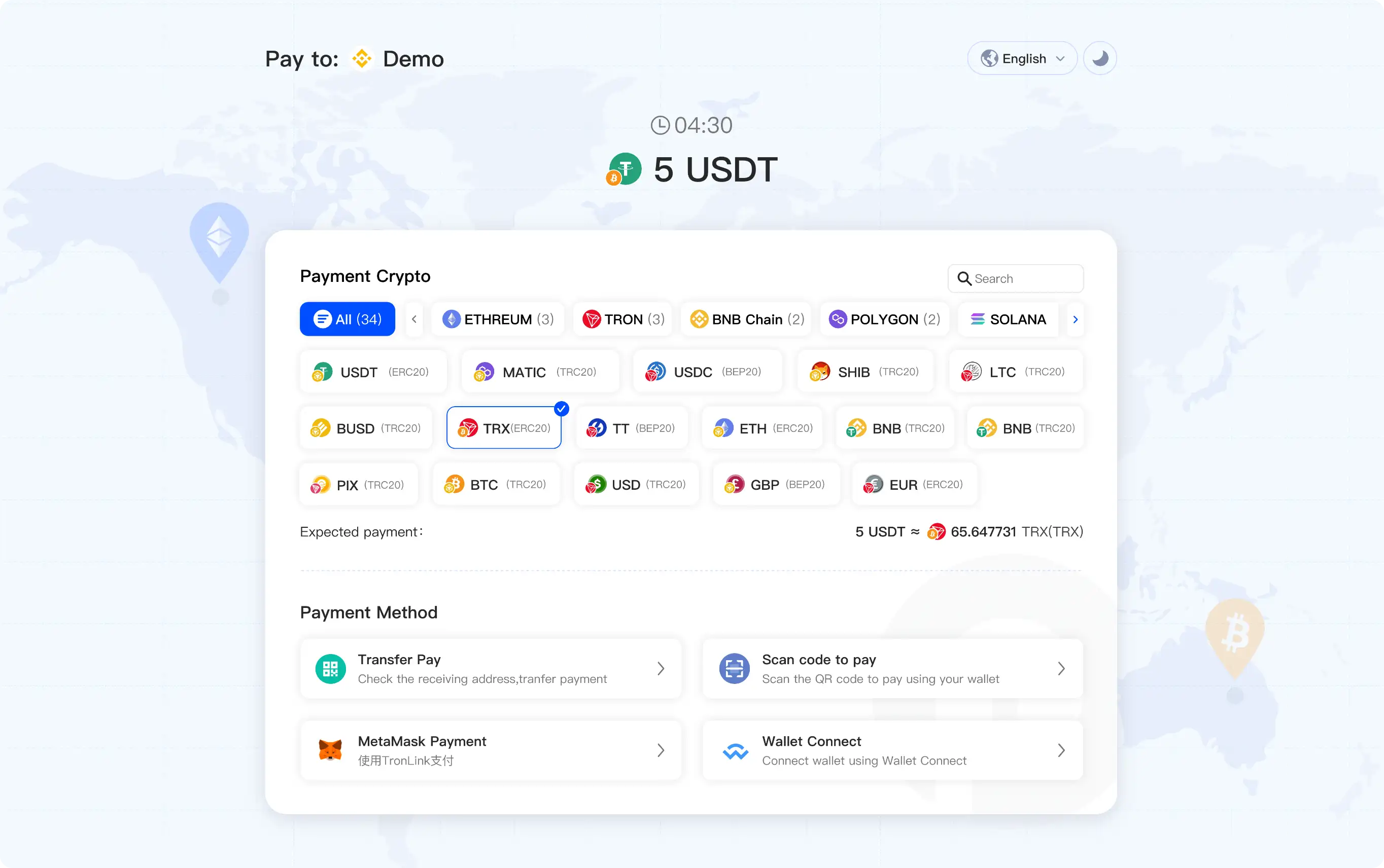 USDT Payment Gateway for Web3